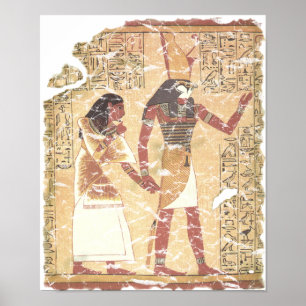 Poster Livre d'Ani et Horus des morts