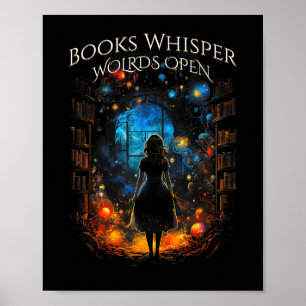 Poster Livre de devis Whisper, Mondes Ouvert Lecture B