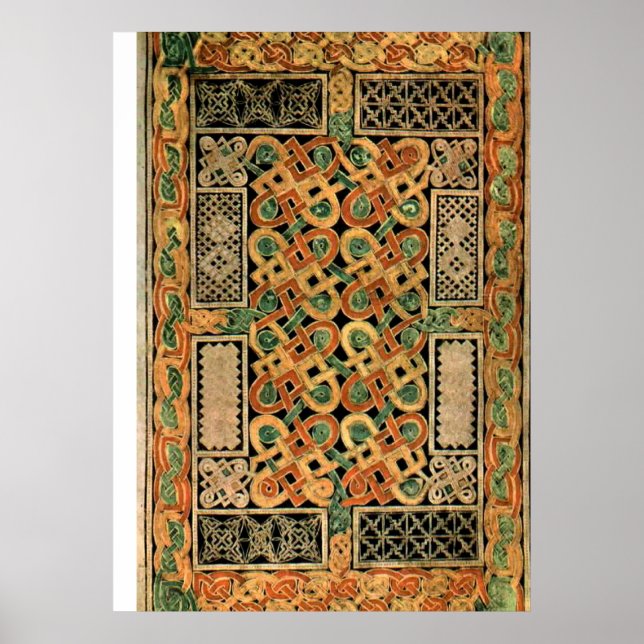 Poster Livre de Durrow (Devant)