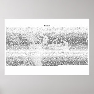 Poster Livre de Habakkuk (texte complet de KJV)