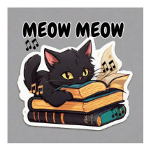 Livre de lecture de Meow Meow Cat