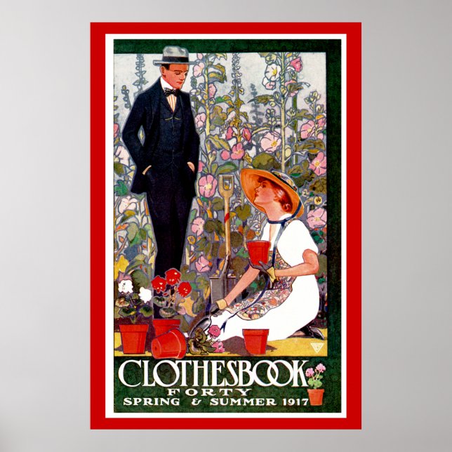 Poster Livre de Vêtements Quarante : Printemps et Été 191 (Devant)