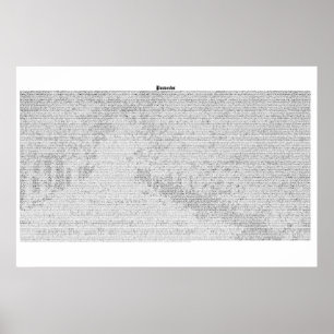 Poster Livre des proverbes (texte complet de KJV)