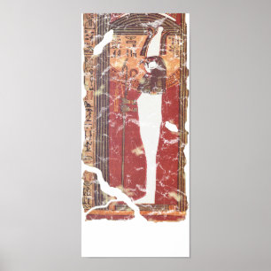 Poster Livre égyptien antique des morts - Horus