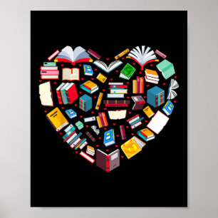 Poster Livre Lover Librairie Enseignant Bookish Books Hea