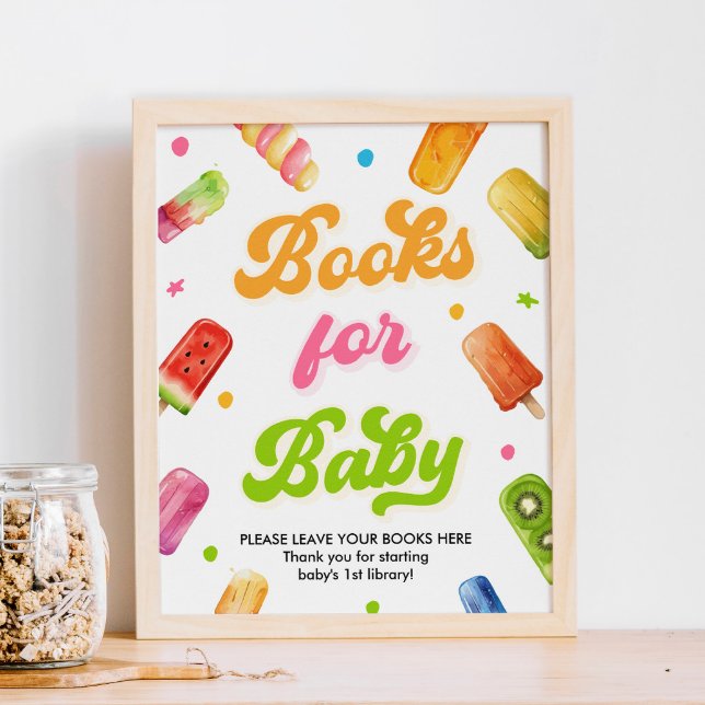 Poster Livres de Baby Shower "Prêts à éclore" pour bébé (Créateur téléchargé)