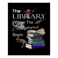 Livres de bibliothèque où l'aventure commence livr