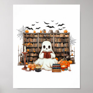 Poster Livres de lecture de fantôme Livret enseignant Hal