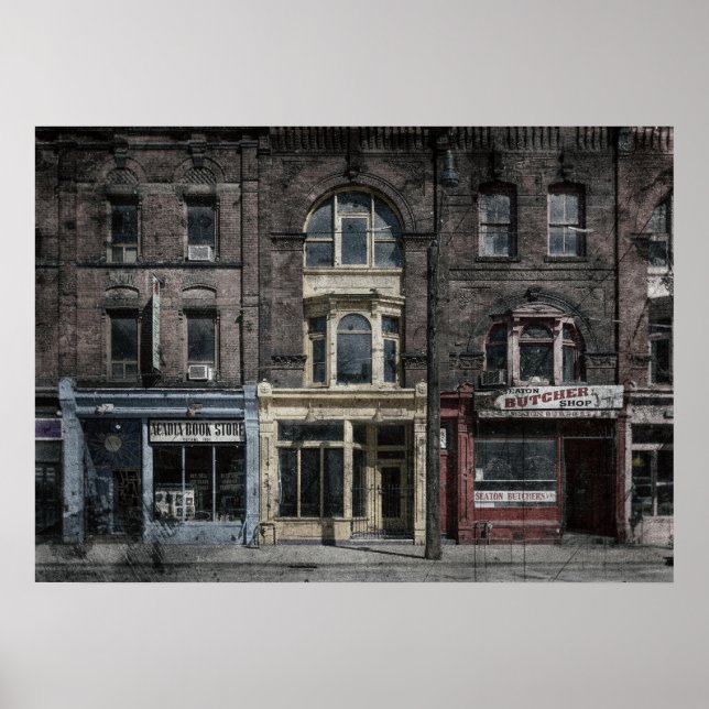 Poster Livres et bistrots et bouchers No 9 Vieux film (Devant)