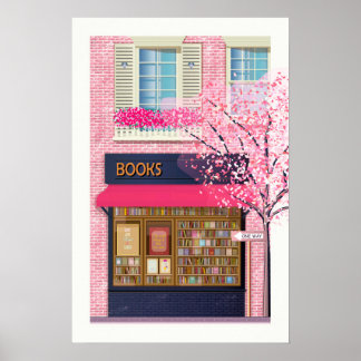 Poster Livres, Librairie, Cadeau pour les amateurs de liv