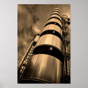 Poster Lloyds Building Londres Angleterre Royaume-Uni
