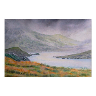 Poster Llyn Idwal, Snowdonia