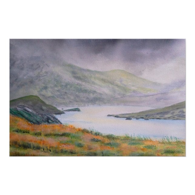 Poster Llyn Idwal, Snowdonia (Devant)