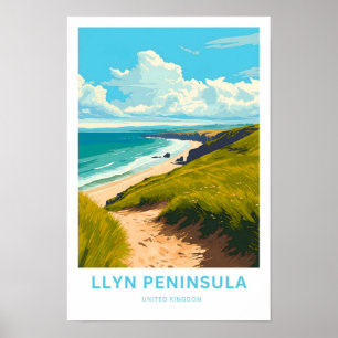 Poster Llyn Peninsula Royaume-Uni
