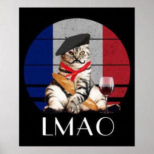 Poster LMAO Le Meow