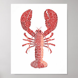 Poster Lobster print