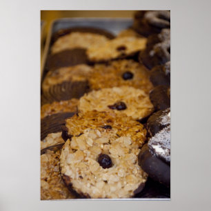 Poster Local bakery shop window, Wertheim,