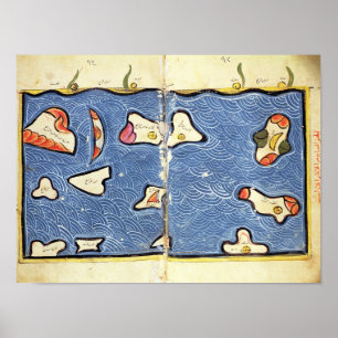 Poster L'Océan Indien, d'un atlas