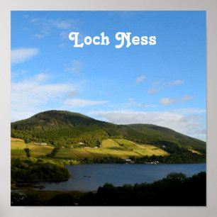 Poster Loch Ness en Ecosse