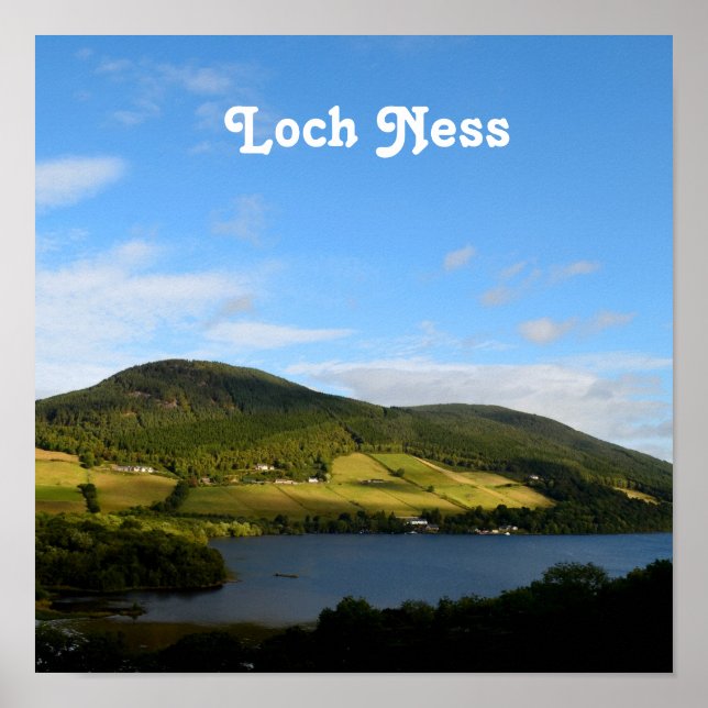 Poster Loch Ness en Ecosse (Devant)