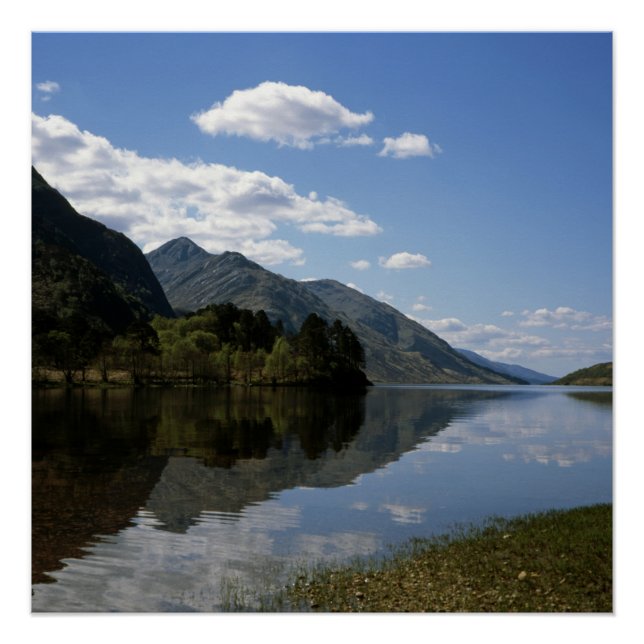 Poster Loch Shiel Scotland (Devant)
