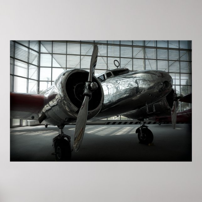 POSTER LOCKHEED ELECTRA 1937 (Devant)