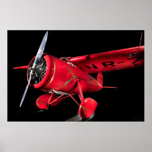 Poster Lockheed Vega 5B, Amelia Earhart
