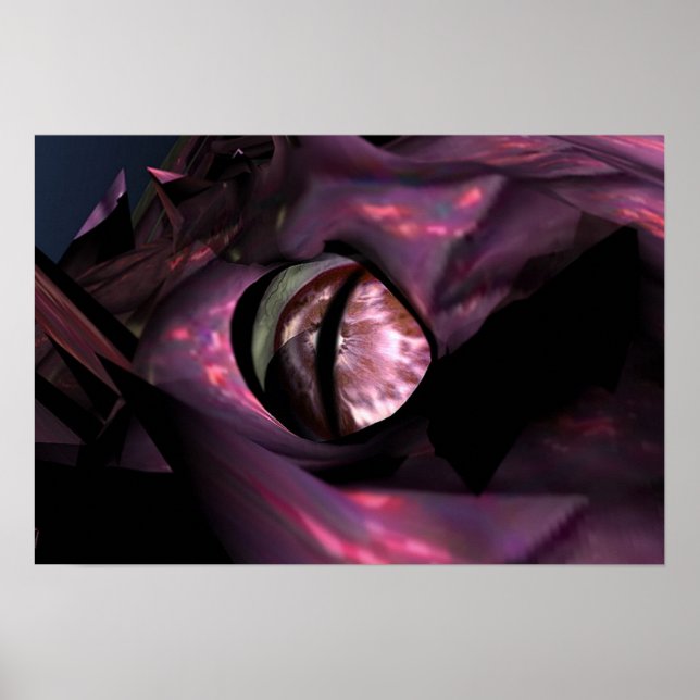 Poster L'oeil du Dragon (Devant)