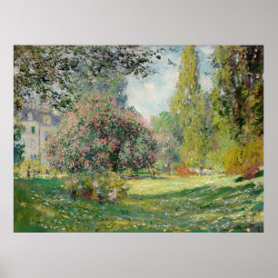 Poster l'œuvre d'art de Claude Monet