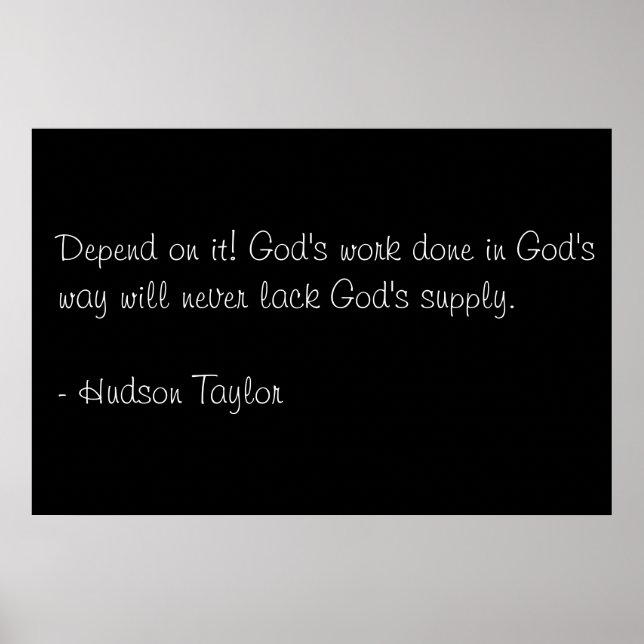 Poster L'oeuvre de Dieu (Devant)