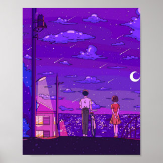 Poster Lofi esthétique