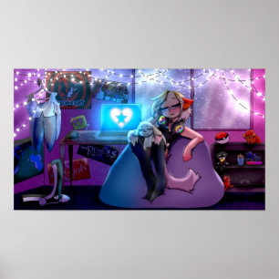 Poster Lofi Gloryheart
