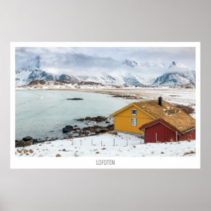 Poster Lofoten, Norway