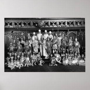 Poster Loge anglo-saxonne, 1902