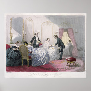 Poster Loge de Le Salon de un l'Opera