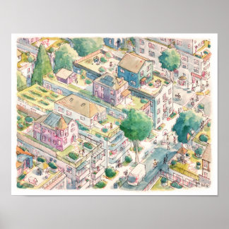 Poster Logement moyen