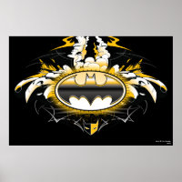 Logo Batman avec voitures