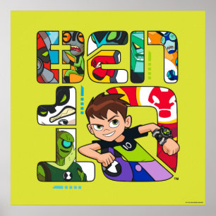 Poster Logo Ben 10 Alien