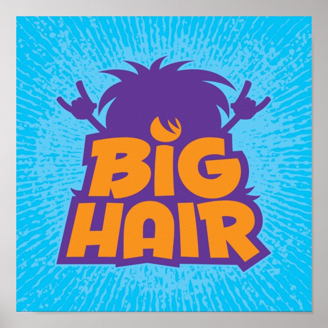 Poster Logo Big Hair Band (Devant)