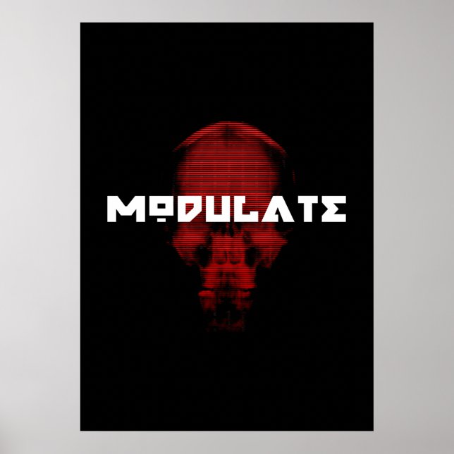 Poster logo/crâne (Devant)