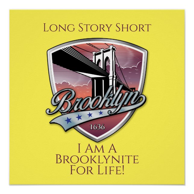 Poster Logo de Brooklyn (Devant)