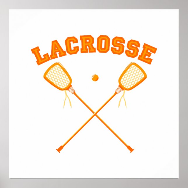 Poster Logo de crosse orange (Devant)
