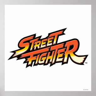 Poster Logo de la marque Street Fighter