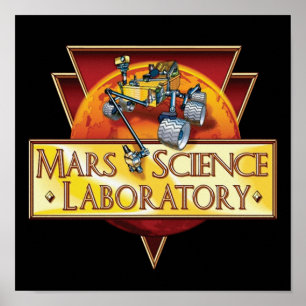 Poster Logo de la mission du Laboratoire des sciences de 
