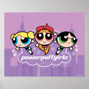 Poster Logo de l'équipe de Powerpuff