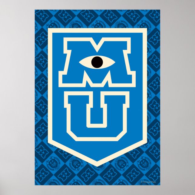 Poster Logo de l'indicateur MU (Devant)
