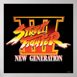 Poster Logo de nouvelle génération de Street Fighter III