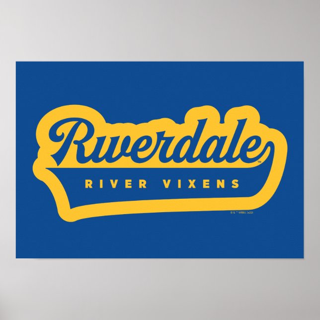 Poster Logo de Riverdale River Vixens (Devant)