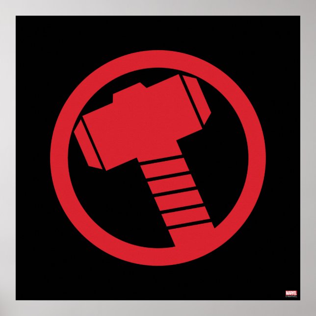 Poster Logo de Thor le Puissant (Devant)