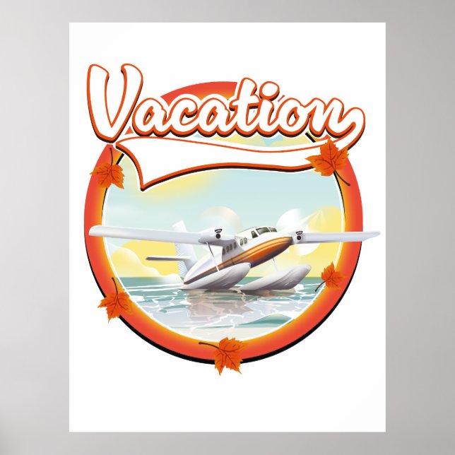 Poster Logo de vacances (Devant)